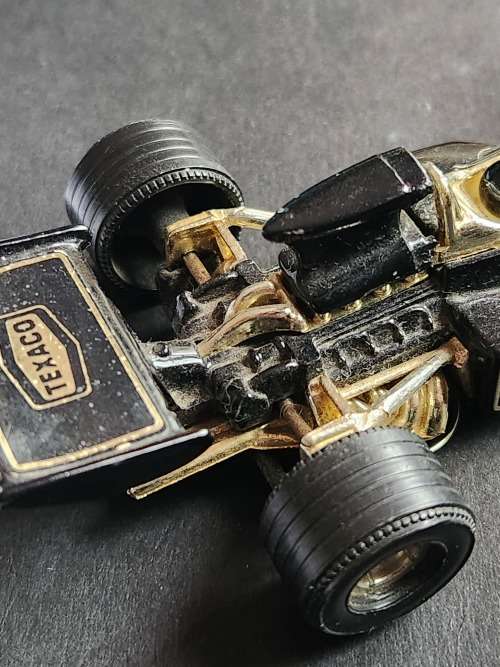 Corgi John Player Special F1 scale 1:36 made in Great Britain (Goodyear) - as per photograph