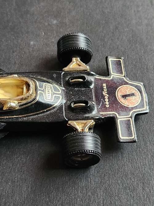 Corgi John Player Special F1 scale 1:36 made in Great Britain (Goodyear) - as per photograph