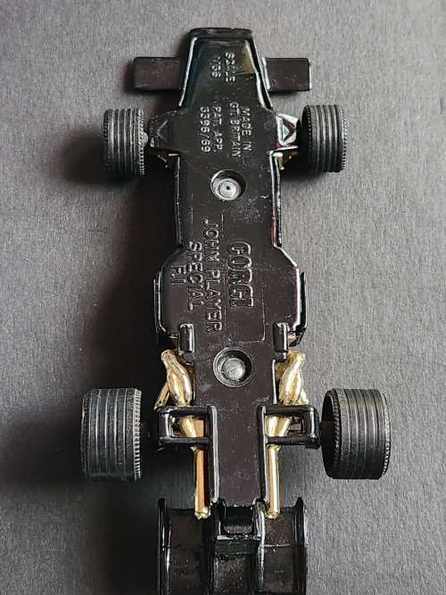 Corgi John Player Special F1 scale 1:36 made in Great Britain (Goodyear) - as per photograph