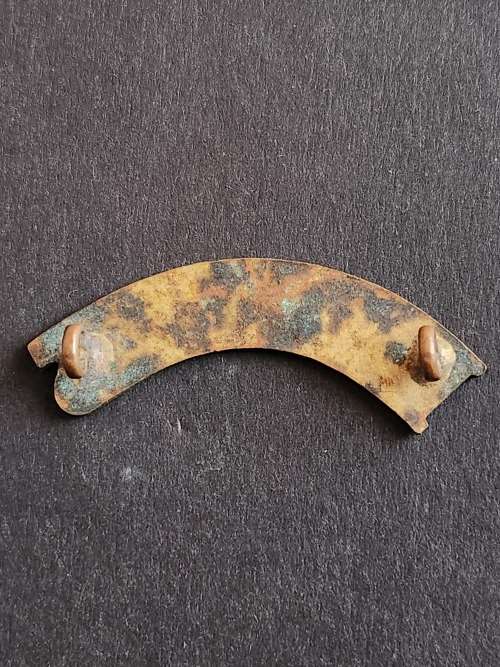 Red Cross Brass Shoulder Title- as per photograph