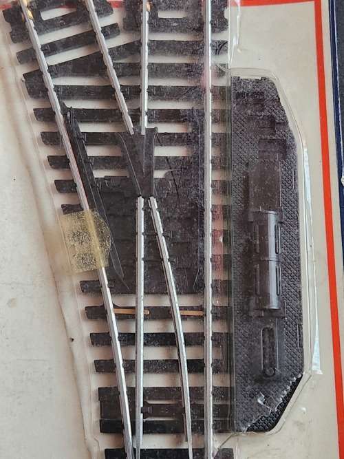 Lima HO Scale Track - 40 3051 Manual LH Point - as per photograph