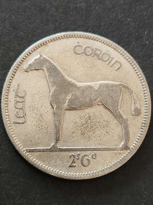 Ireland 1/2 Crown 1934 Silver - as per photograph