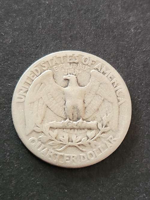 USA 1/4 Dollar 1942 Silver - as per photograph