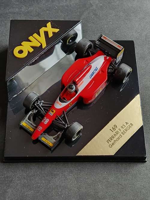 Onyx Ferrari F93 A Gerhard Berger no. 169 - as per photograph