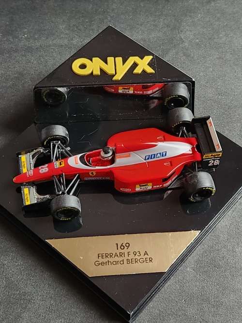 Onyx Ferrari F93 A Gerhard Berger no. 169 - as per photograph