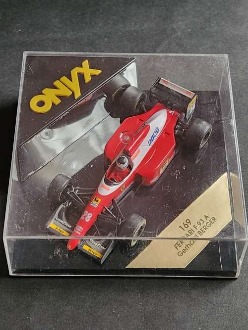 Onyx Ferrari F93 A Gerhard Berger no. 169 - as per photograph