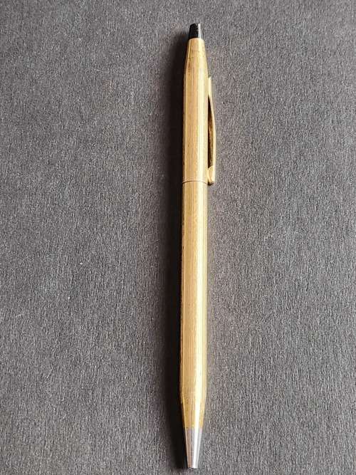 Vintage Cross Pen 1:20 12kt Rolled Gold Ballpoint (needs refill) - as per photograph