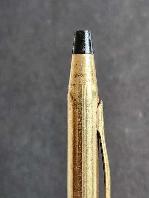 Vintage Cross Pen 1:20 12kt Rolled Gold Ballpoint (needs refill) - as per photograph