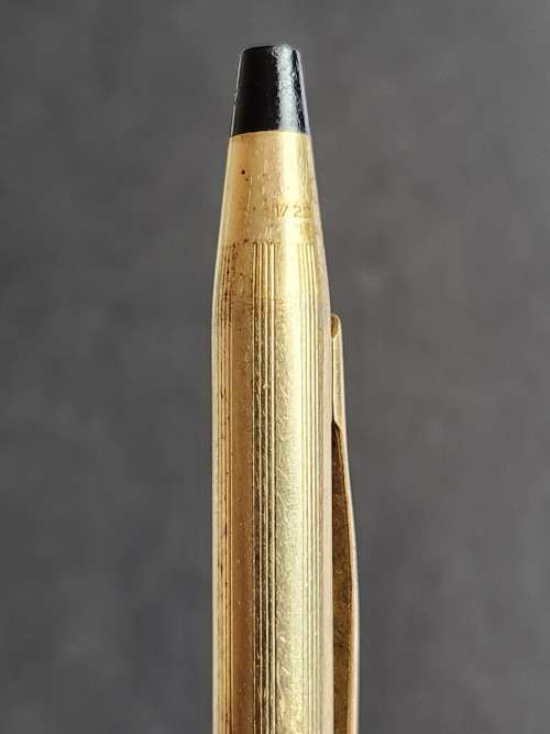 Vintage Cross Pen 1:20 12kt Rolled Gold Ballpoint (needs refill) - as per photograph