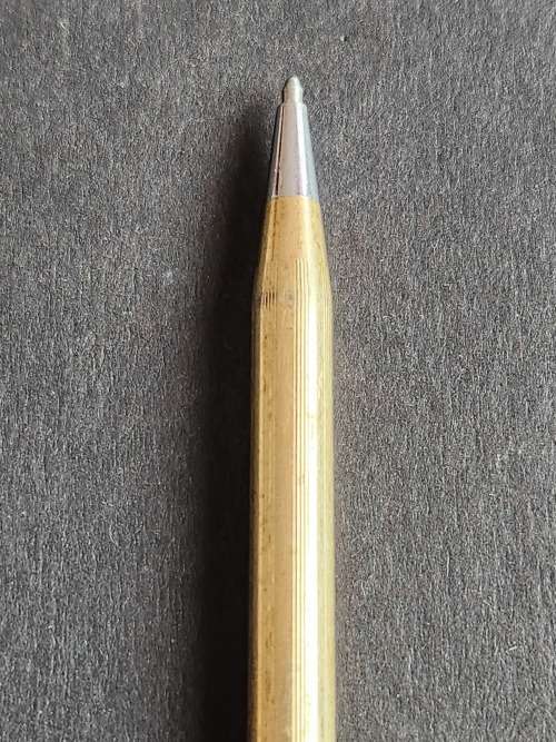 Vintage Cross Pen 1:20 12kt Rolled Gold Ballpoint (needs refill) - as per photograph
