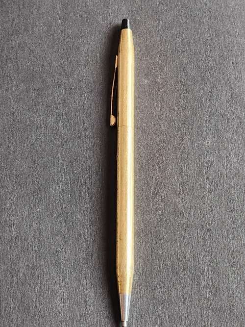 Vintage Cross Pen 1:20 12kt Rolled Gold Ballpoint (needs refill) - as per photograph