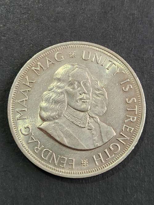 Republic 50 Cents 1961 Silver - as per photograph