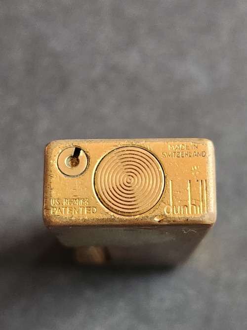 Vintage Dunhill Rollergas Lighter made in Switzerland (needs flint and gas) - as per photograph