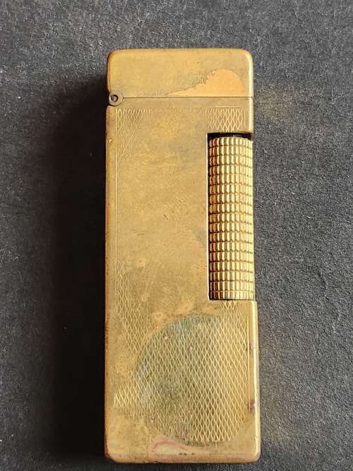 Vintage Dunhill Rollergas Lighter made in Switzerland (needs flint and gas) - as per photograph