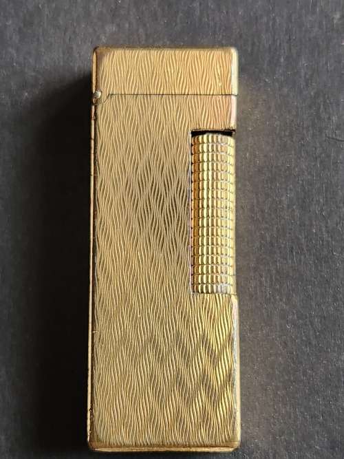 Vintage Dunhill Rollergas Lighter made in Switzerland (needs flint and gas) - as per photograph