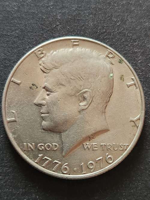 USA Kennedy 1/2 Dollar 1976 - as per photograph