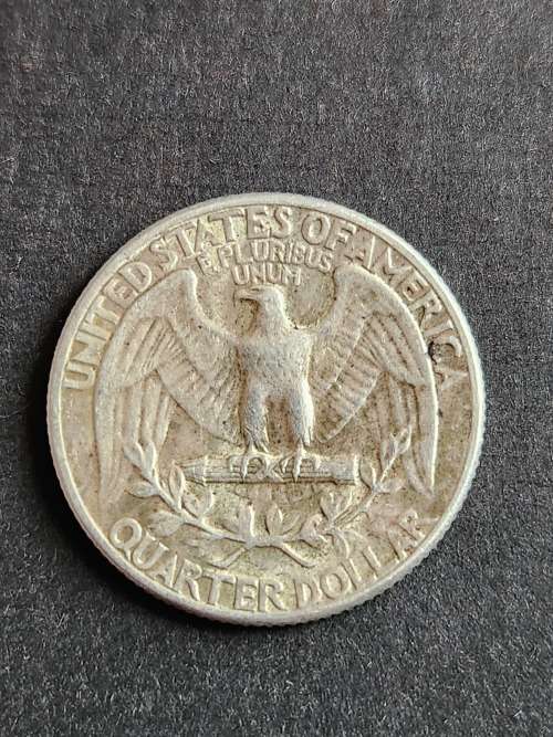 USA 1/4 Dollar 1946 Silver - as per photograph