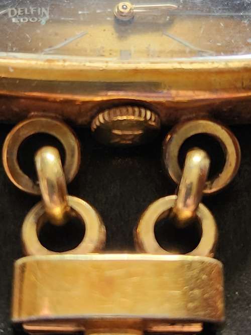 Vintage Ladies Delfin Watch (runs/stops) needs to be serviced - as per photograph