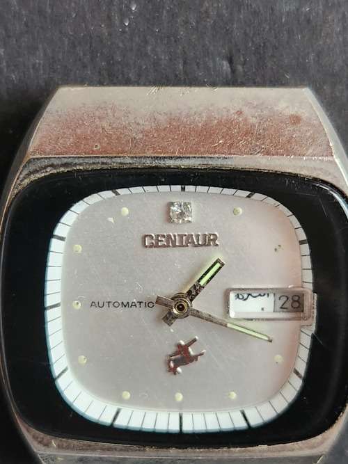 Vintage Centauer Automatic Men`s Wrist Watch (nice condition) not working- as per photograph