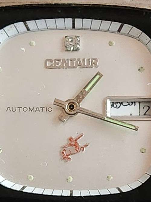 Vintage Centauer Automatic Men`s Wrist Watch (nice condition) not working- as per photograph