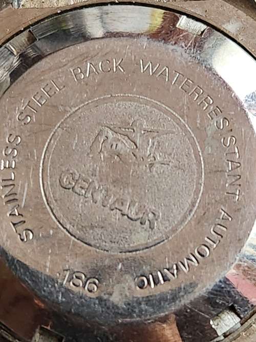 Vintage Centauer Automatic Men`s Wrist Watch (nice condition) not working- as per photograph