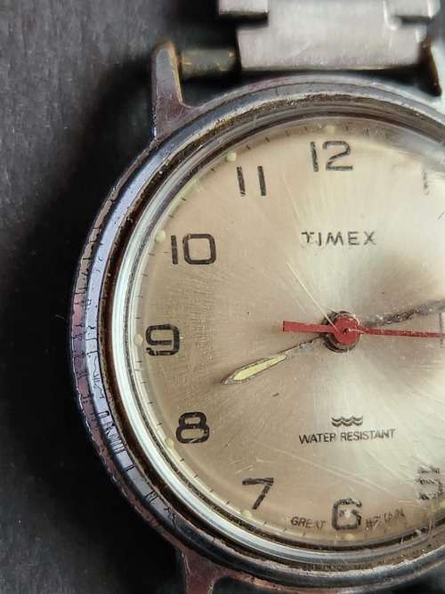 Vintage Timex Water Resistant Mechanical Wrist Watch - as per photograph