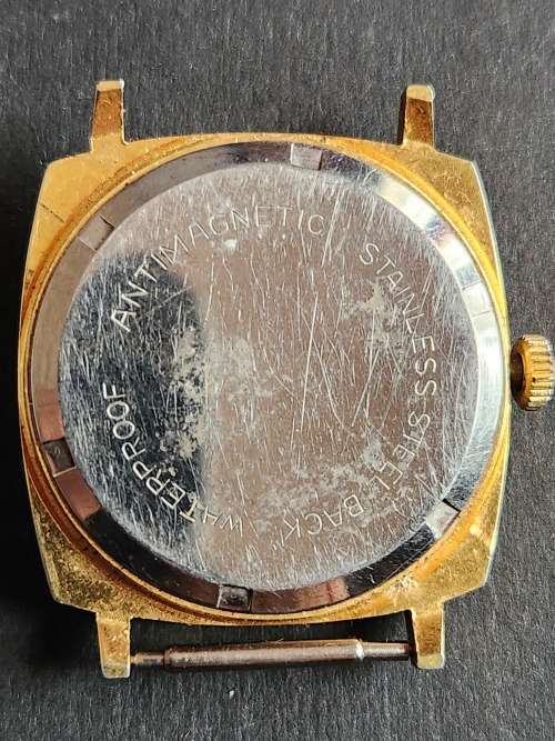 Vintage Astra WaterProof Antimagnetic Mechanical Watch (missing glass) not working  - as per photogr