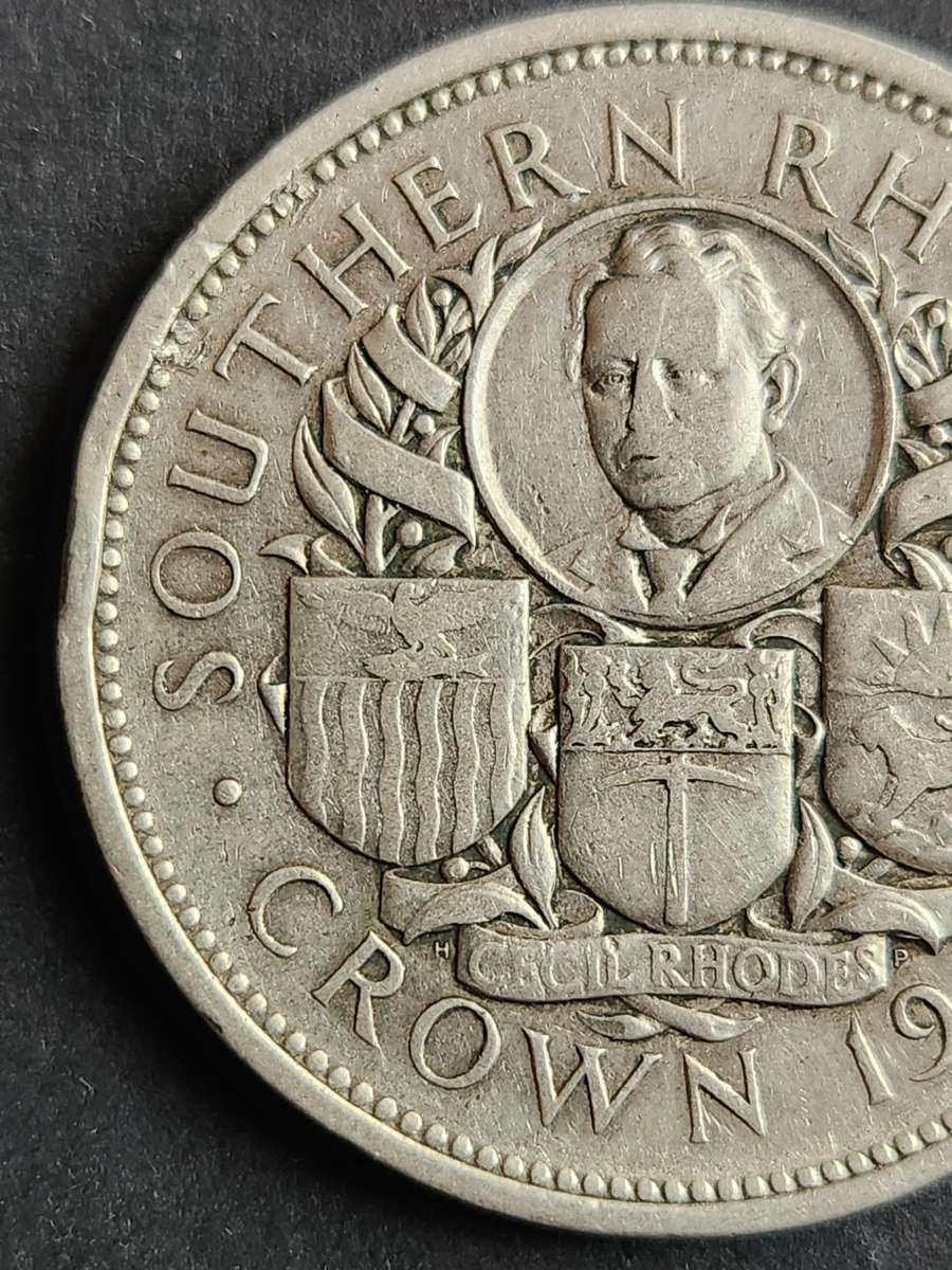 Southern Rhodesia Crown 1953 Filler coin - as per photograph
