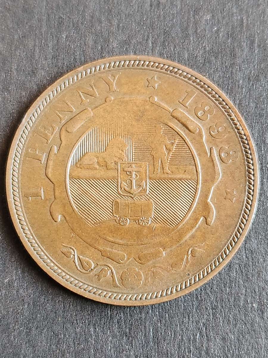 ZAR Penny 1898 - as per photograph
