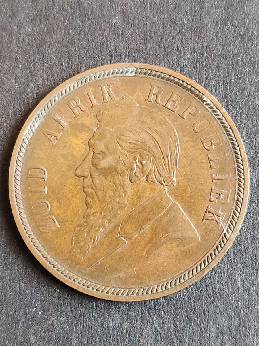 ZAR Penny 1898 - as per photograph