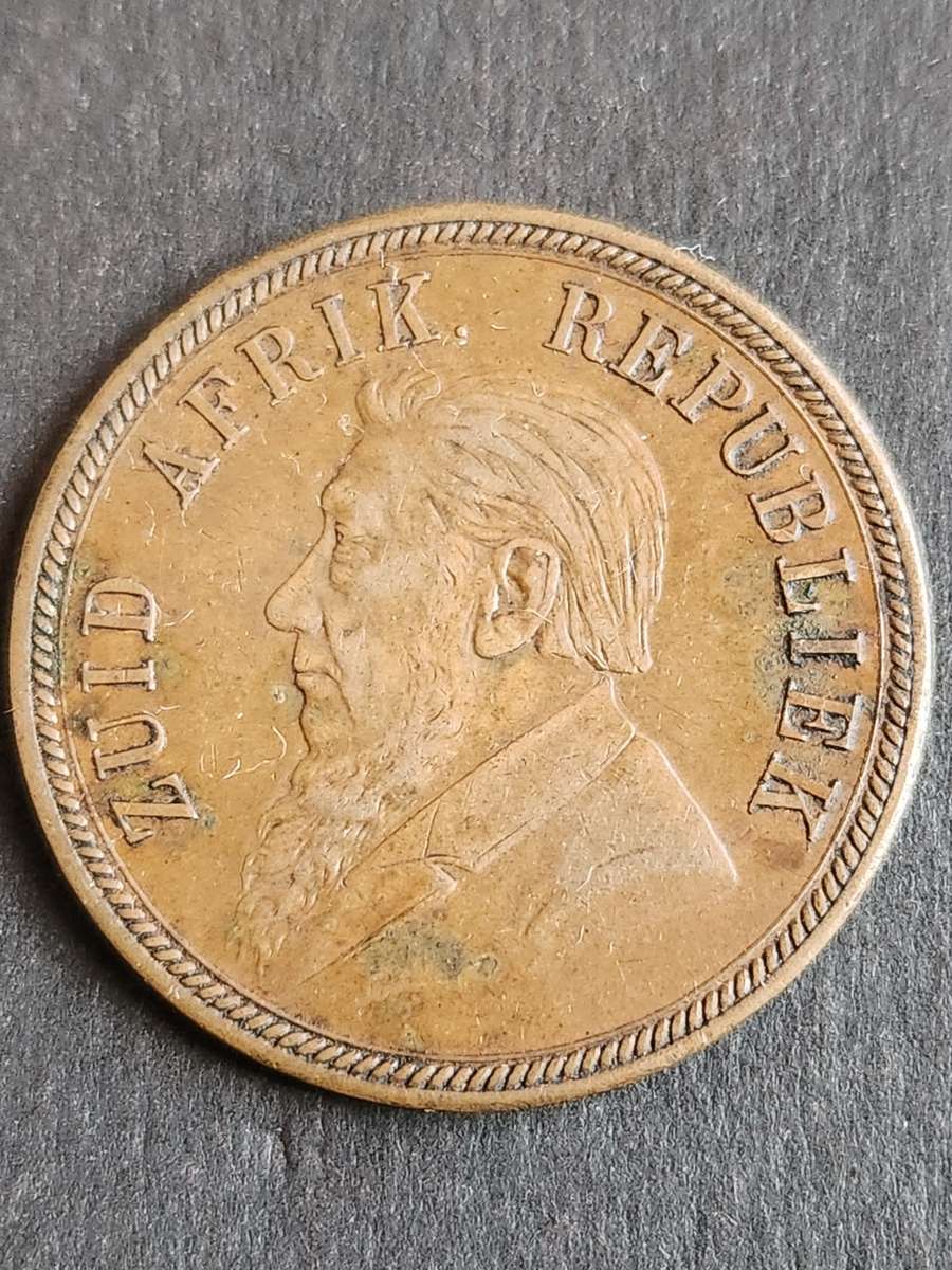 ZAR Penny 1892 - as per photograph