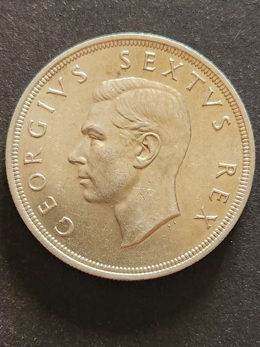 Union 5 Shillings 1951 - as per photograph