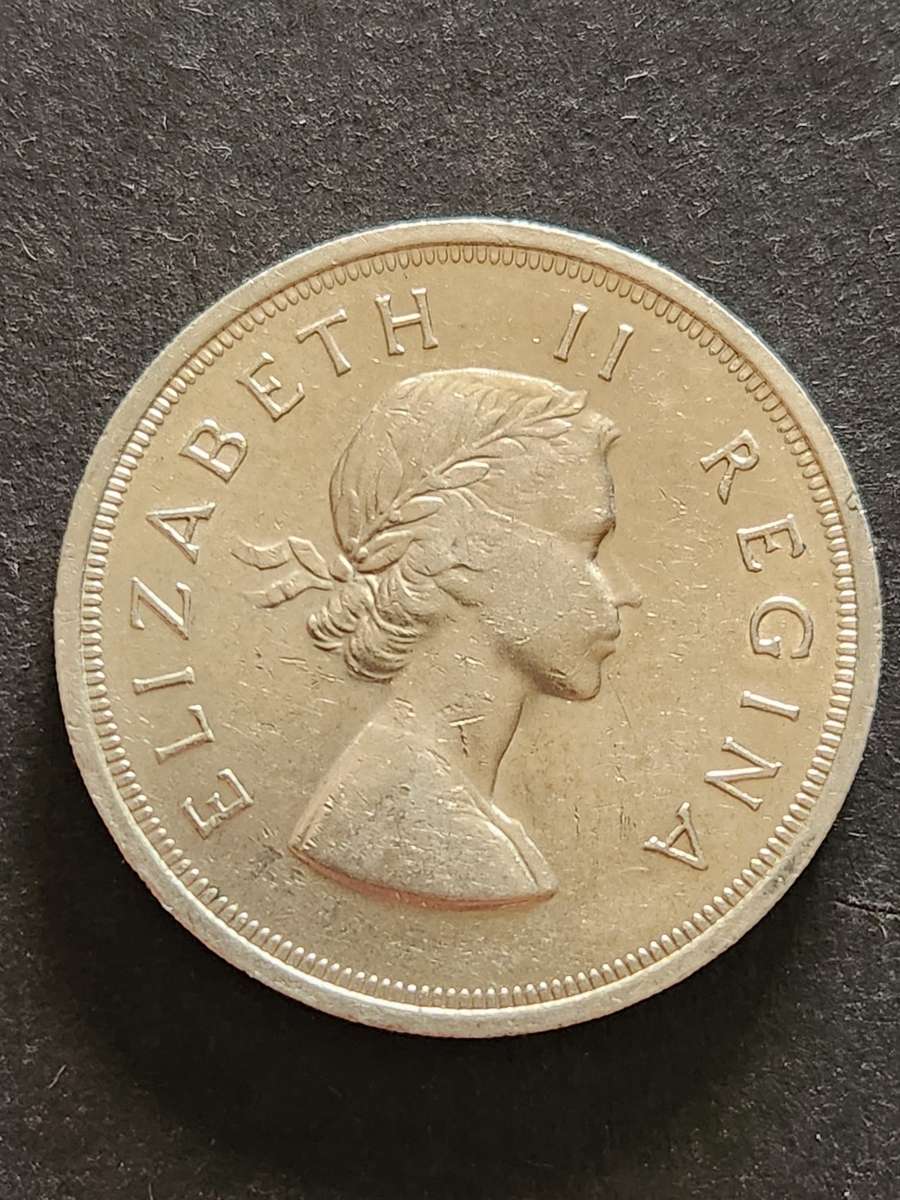 Union 5 Shillings 1958 - as per photograph