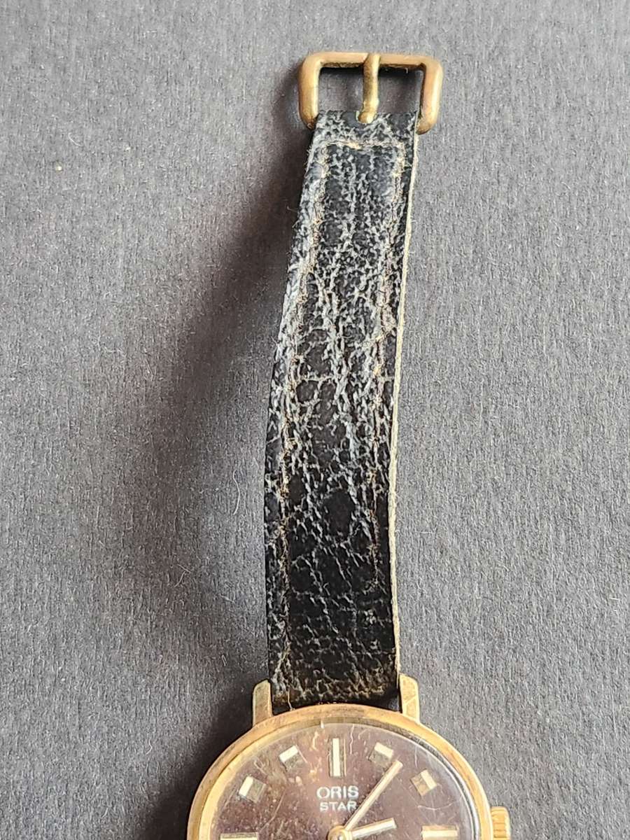 Vintage Oris Star 17 Jewels Swiss made Ladies Wrist Watch 10 Microns (not working) - as per photo