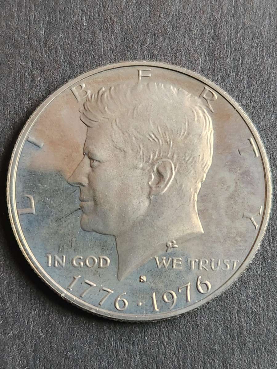 USA Kennedy Half Dollar 1976S Proof - as per photograph
