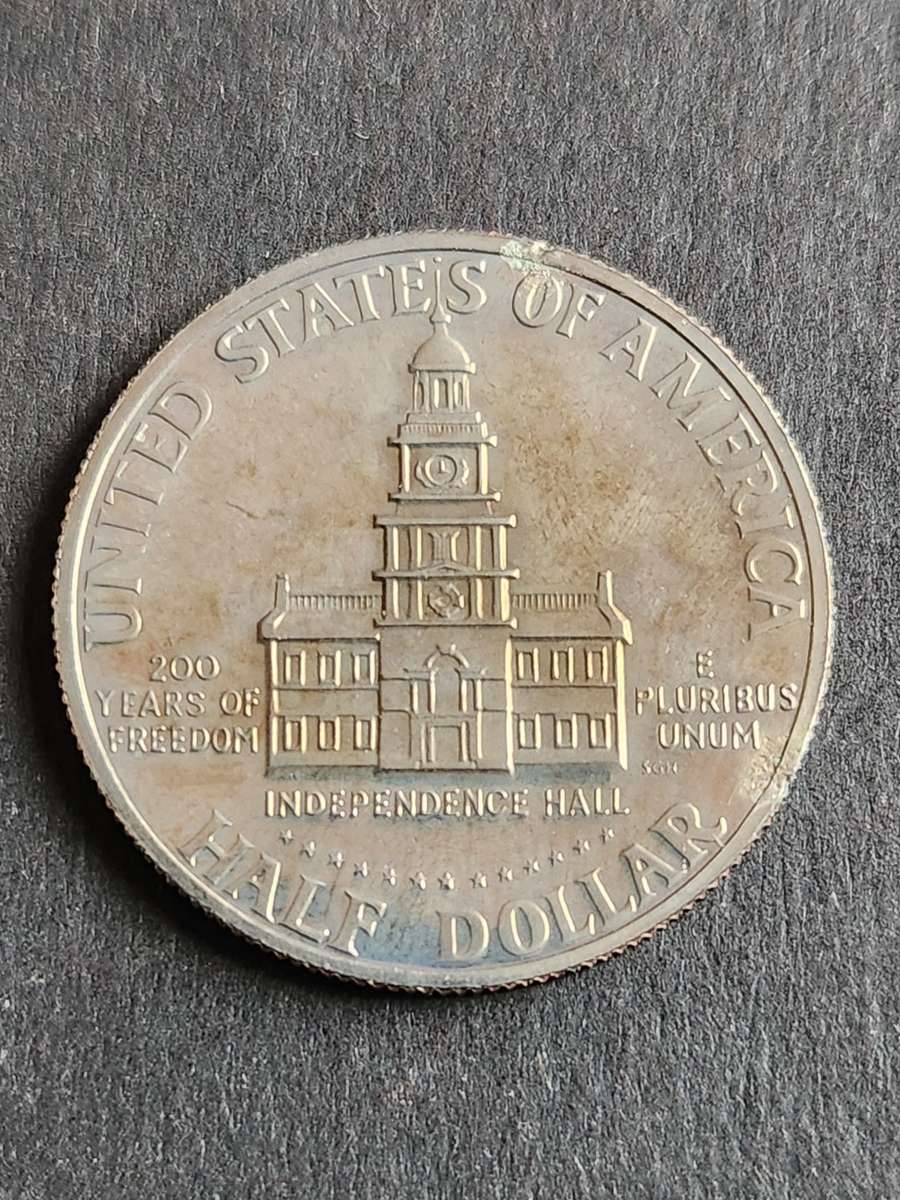 USA Kennedy Half Dollar 1976S Proof - as per photograph