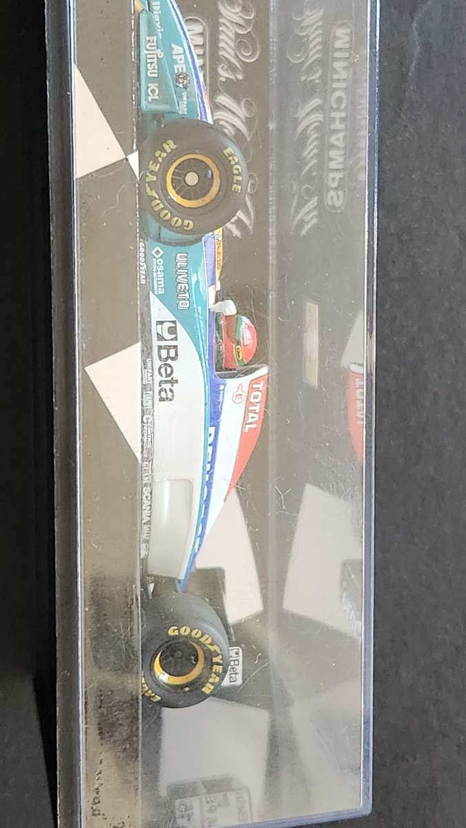 Paul`s Model Art Mini Champs Jordon Peugeot EJR 195 E. Irvine 1:43 - as per photo