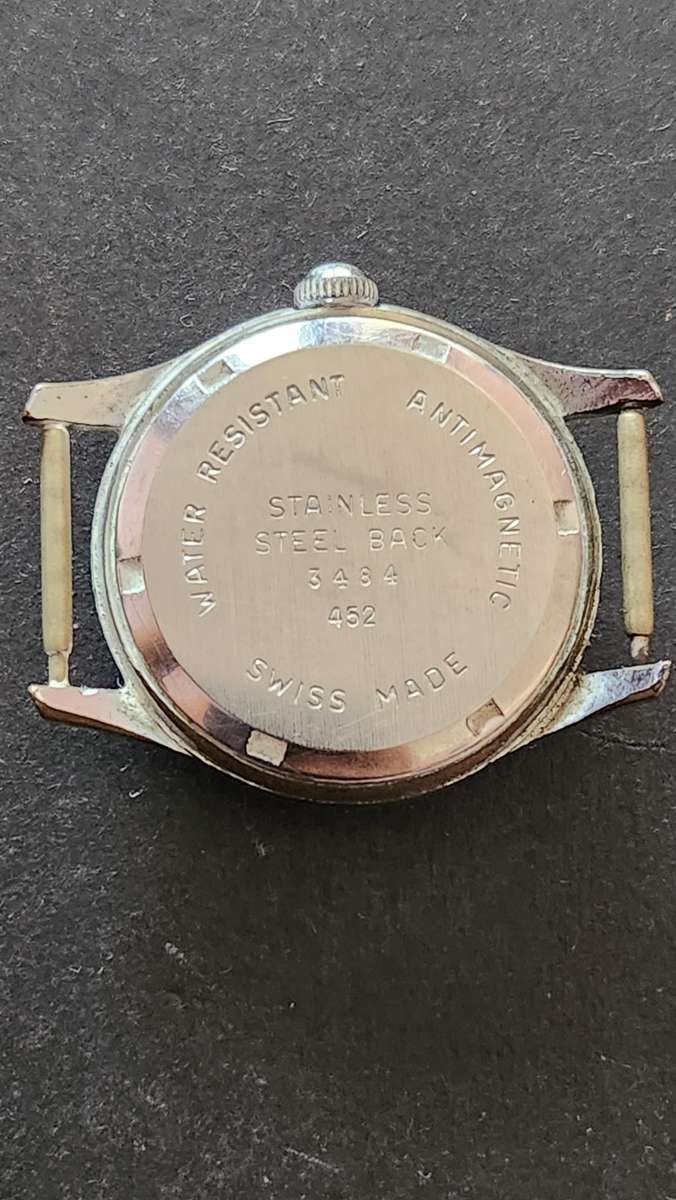 Vintage Lanco Deluxe 21 Jewels Shock Protected Wrist Watch (not working) - as per photograph