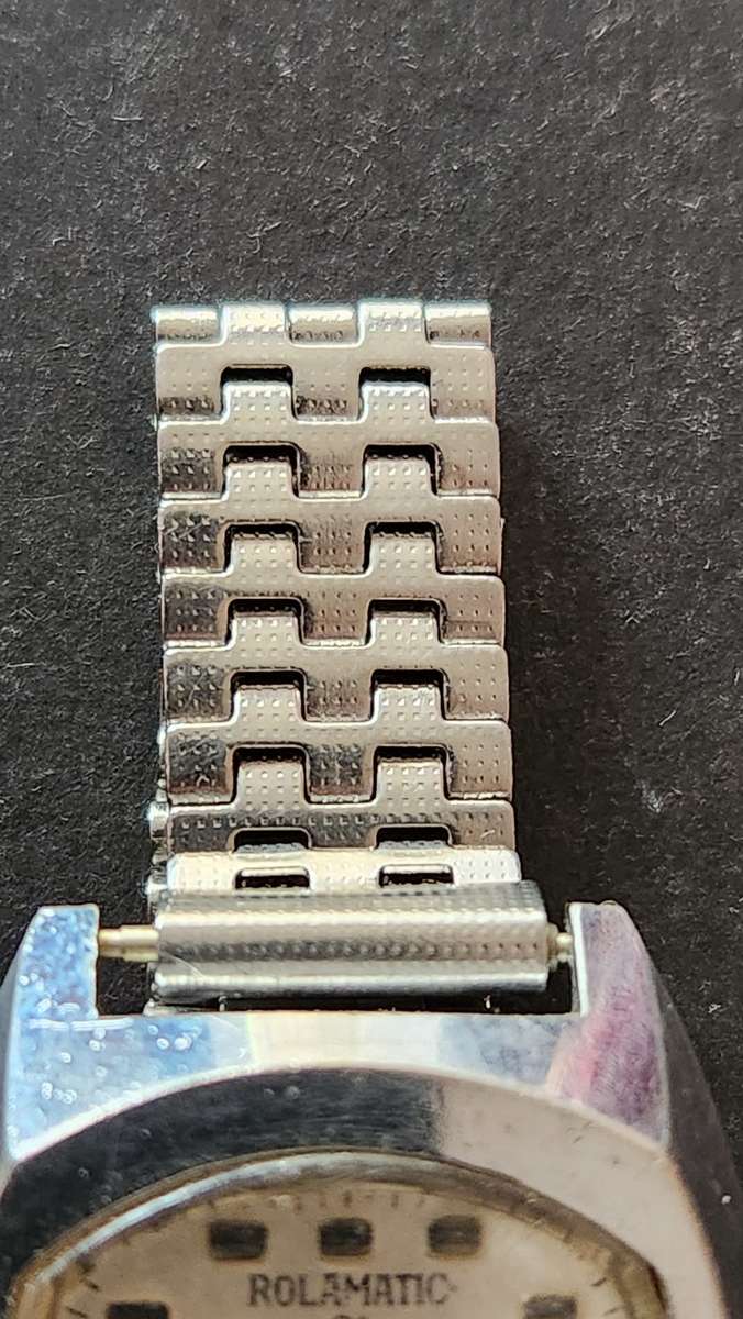 Vintage Rolamatic 21 Jewels Antimagnectic Waterproof Ladies Wrist Watch (not working)- as per photo