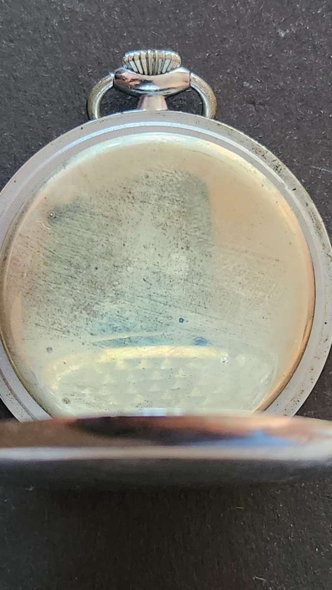 Vintage Cyma Pocket Watch not working (missing bezel/glass/hand) - as per photograph