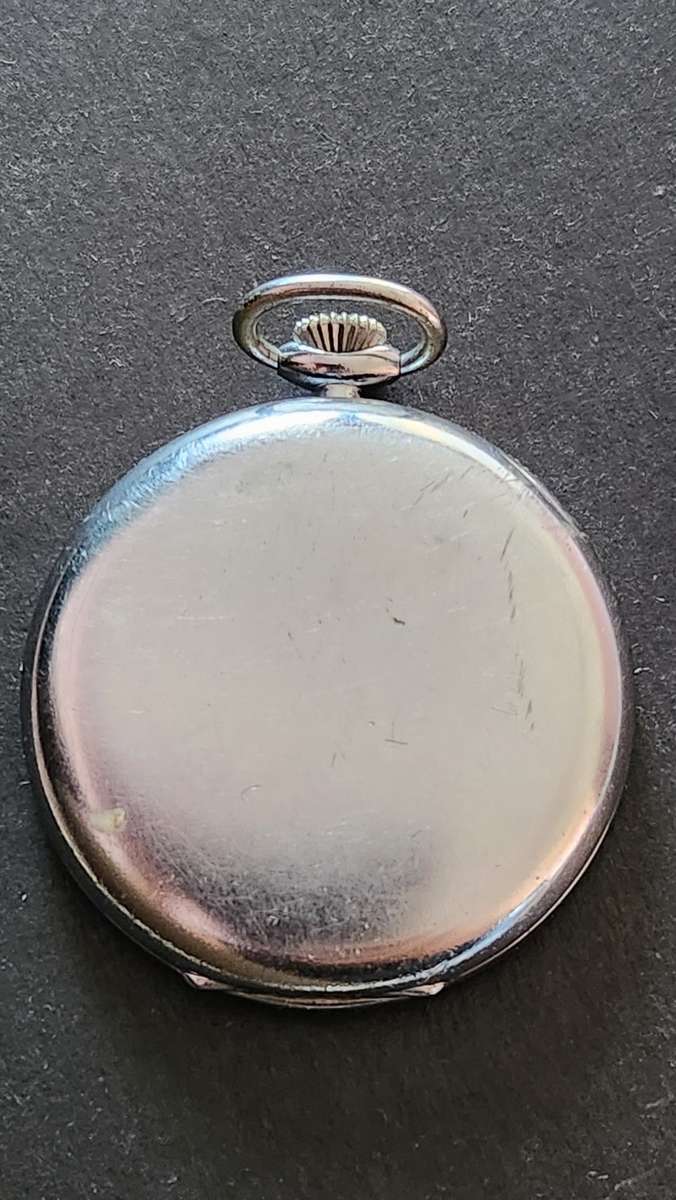Vintage Cyma Pocket Watch not working (missing bezel/glass/hand) - as per photograph
