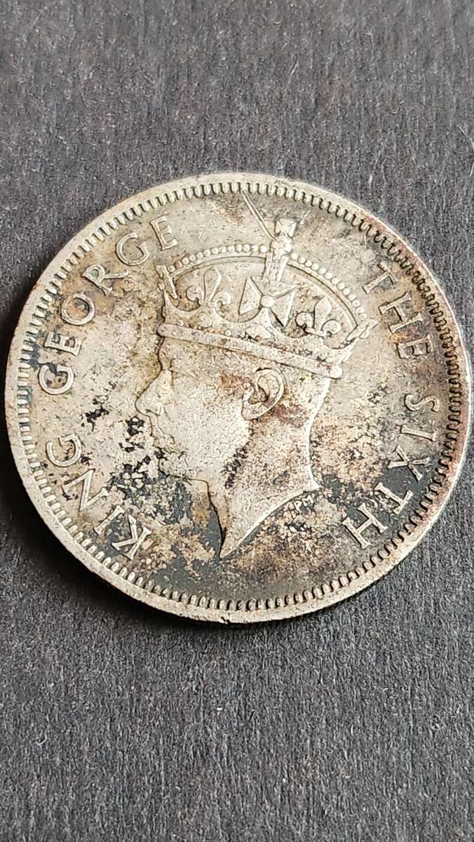 Southern Rhodesia 2 Shillings 1950 Filler Coin- as per photograph