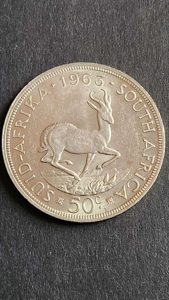 Republic 50 Cents 1963 - as per photograph