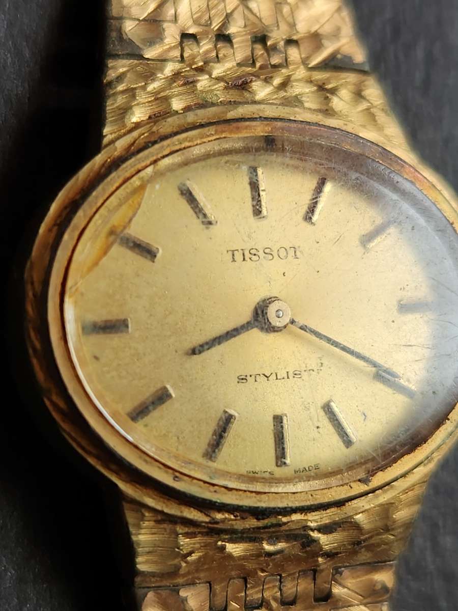 Vintage Ladies Tissot Stylist Mechanical Watch- as per photograph