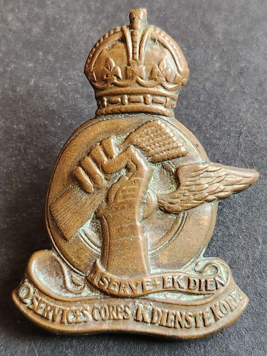 WW2 Q Services Corps Badge - as per photograph