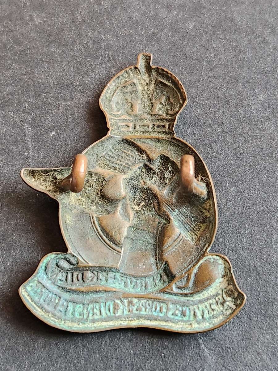 WW2 Q Services Corps Badge - as per photograph