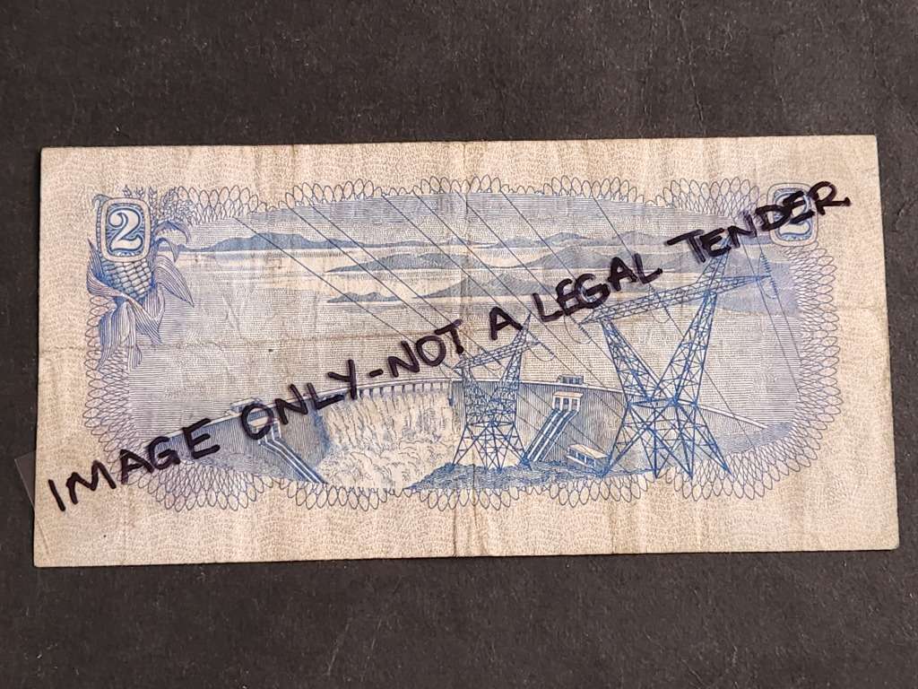 TW de Jongh Two Rand 3rd issue 1976 A/E - as per photograph