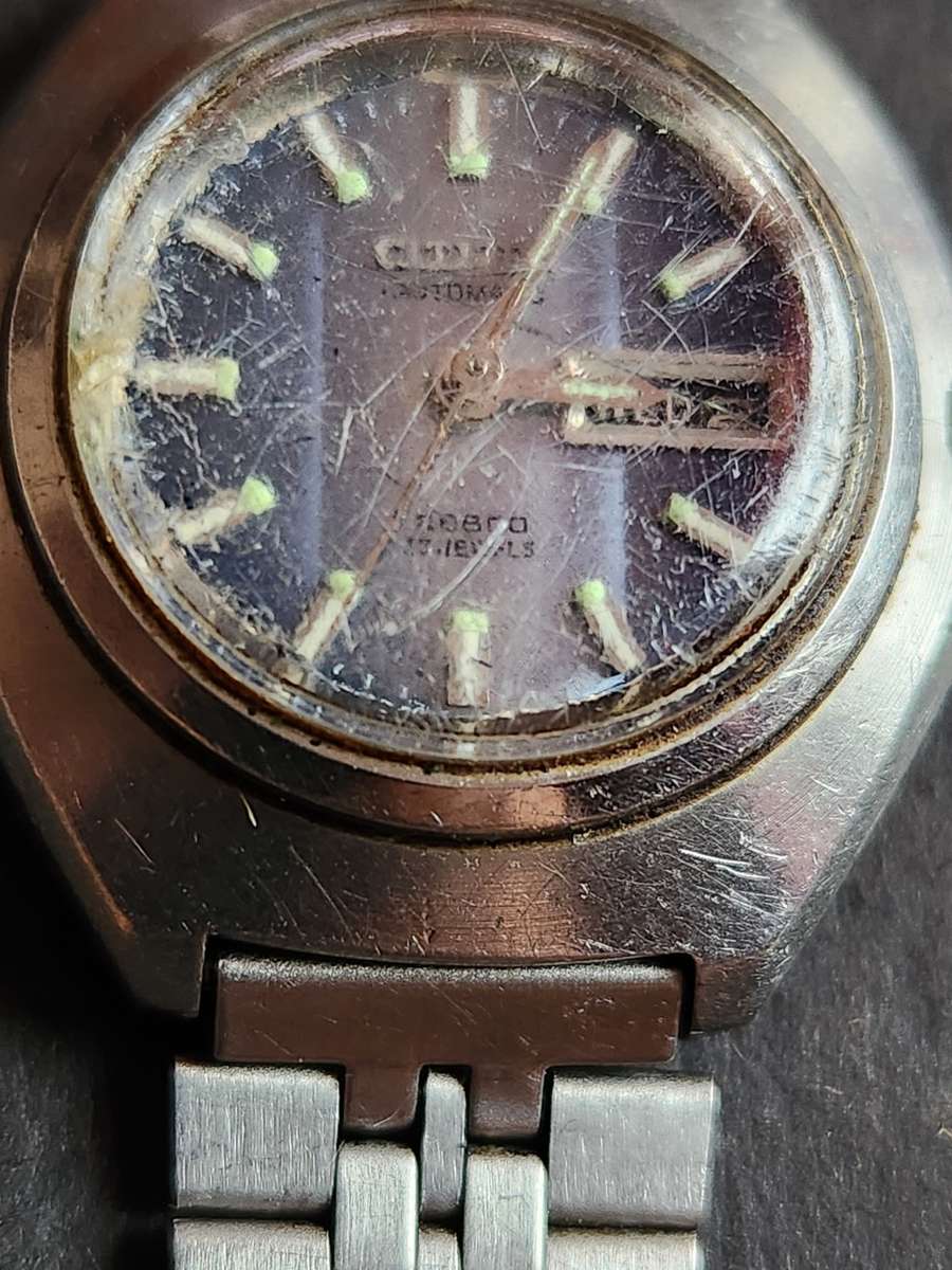 Vintage Ladies Citizen Automatic 28800 17 Jewels Mechanical Wrist Watch (not working)