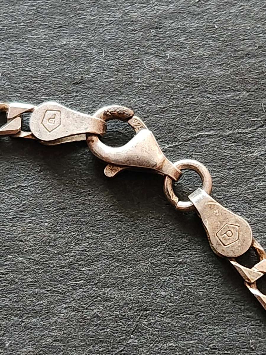 Sterling Silver Chain 8.1g Stamp .925 (500 mm)- as per photograph