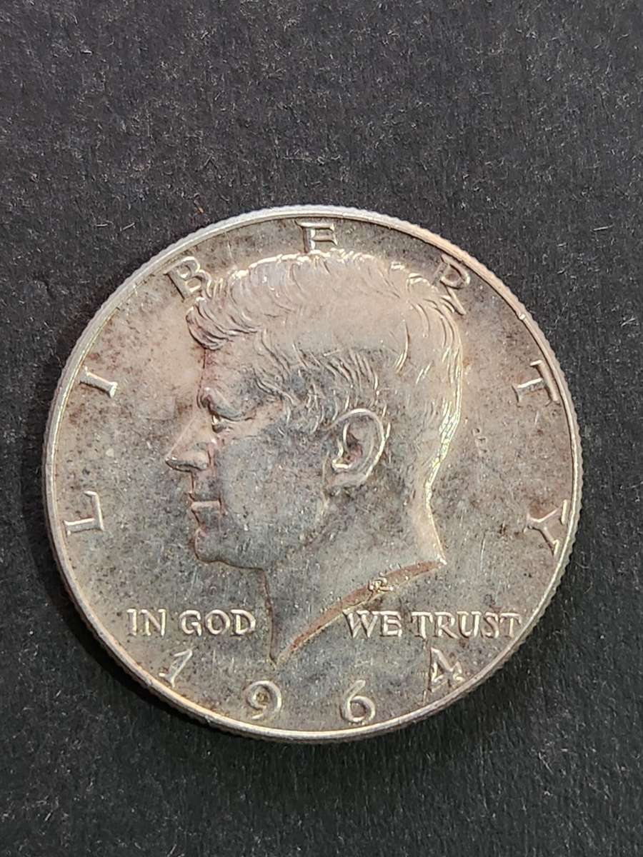 USA Kennedy Half Dollar 1964 Silver- as per photograph